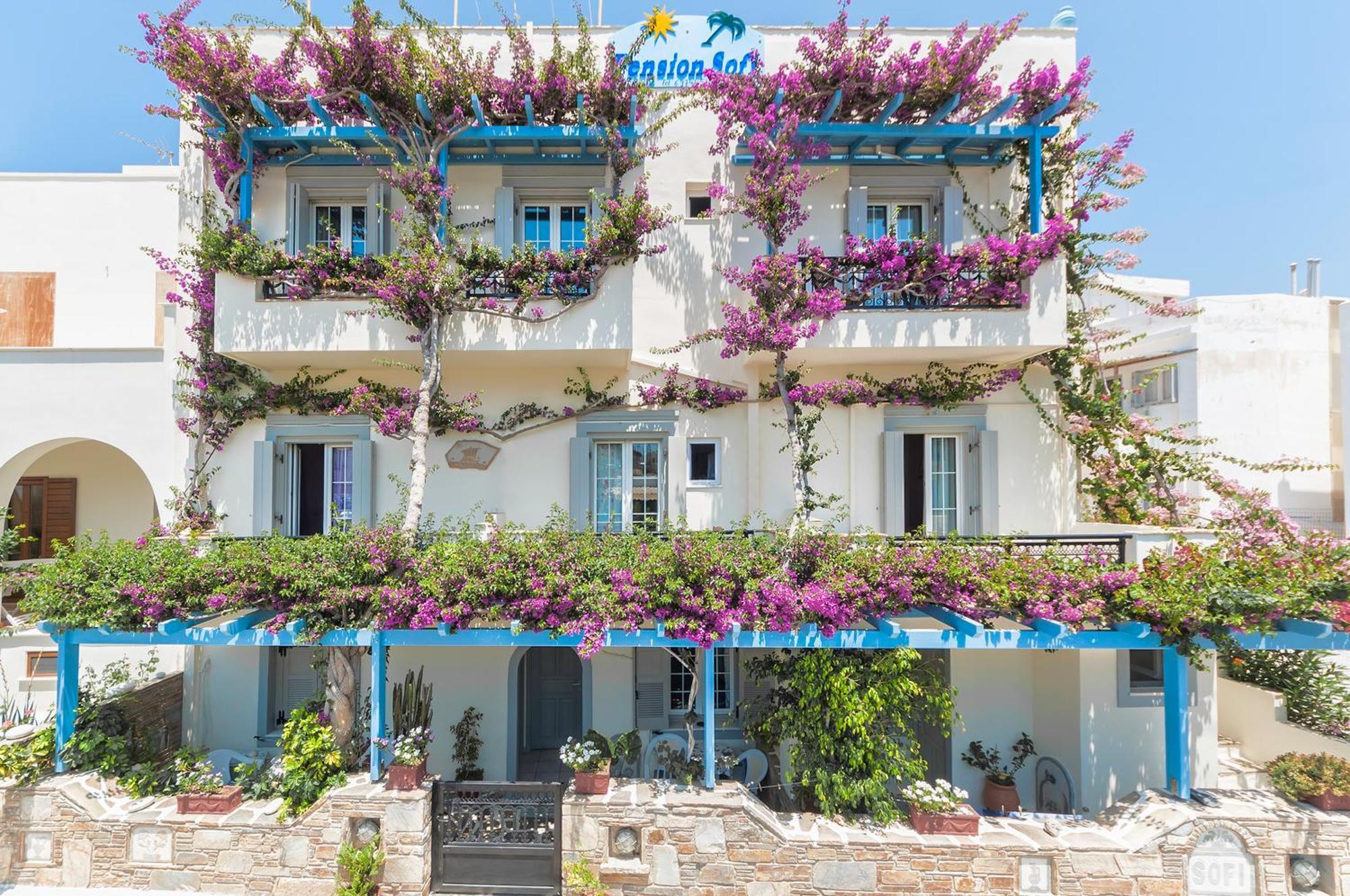 Sofi Pension Naxos City Bagian luar foto